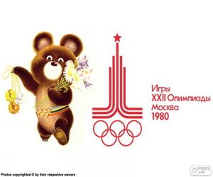 пазл Олимпийские игры, Москва 1980